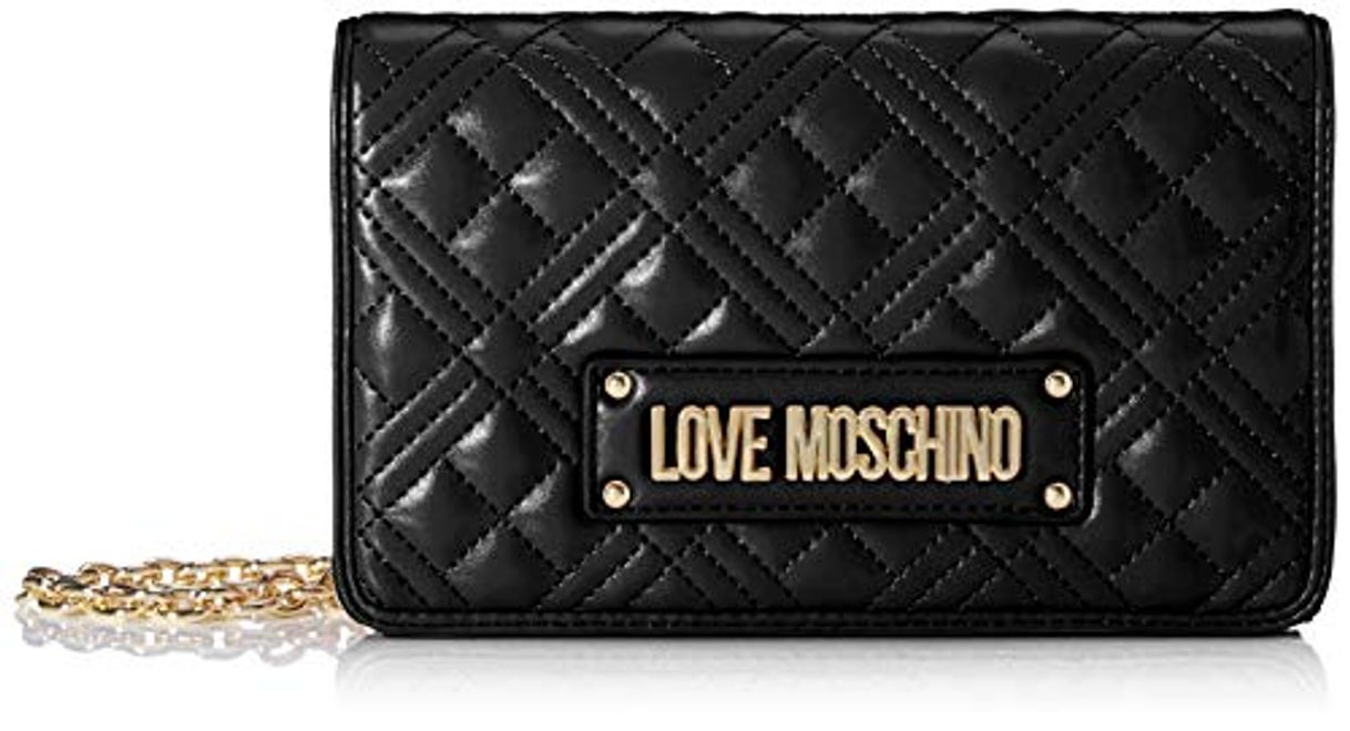 Product Love Moschino Jc4010pp1a, Carteras de Mano con Asa para Mujer, Negro