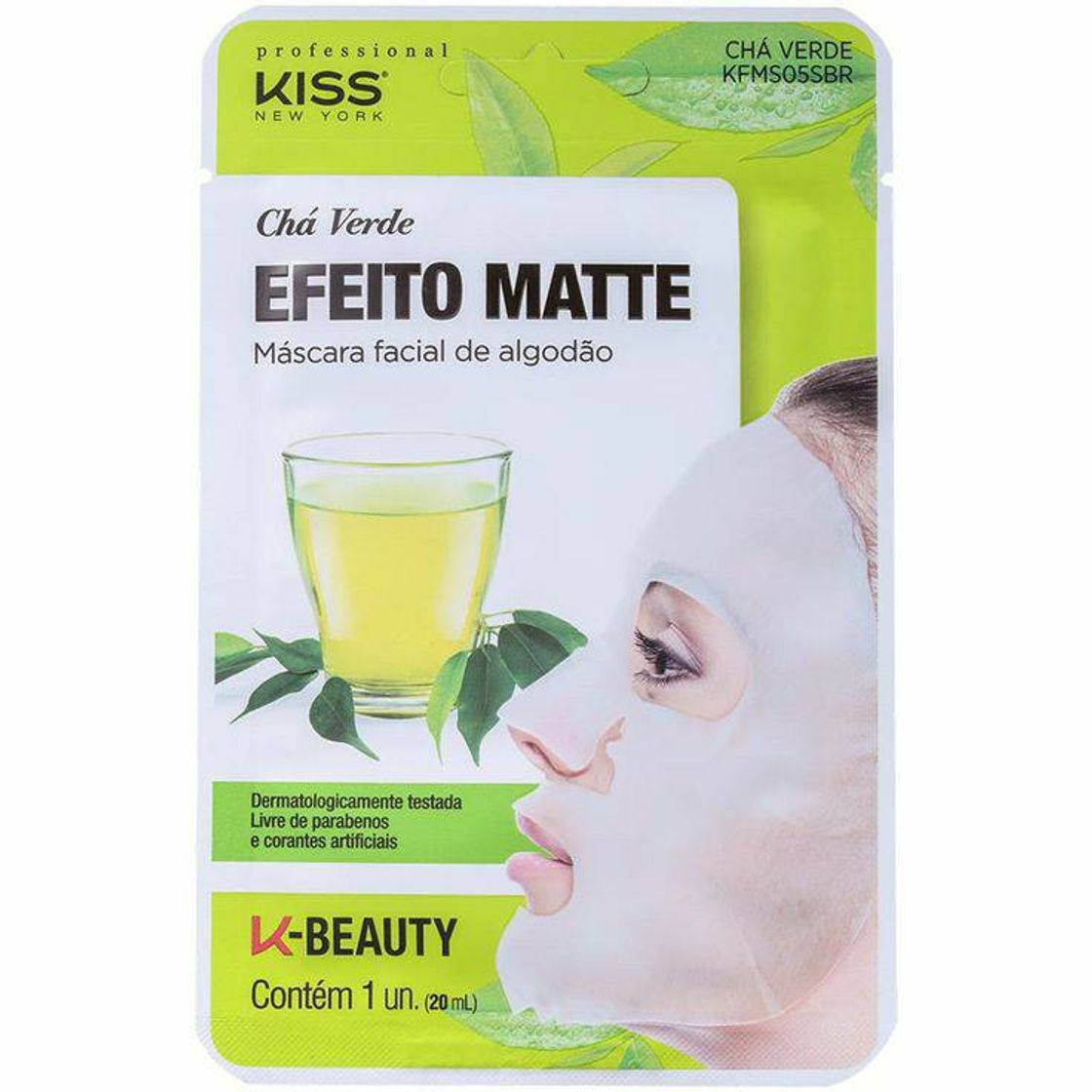 Moda Macara facial efeito Matte