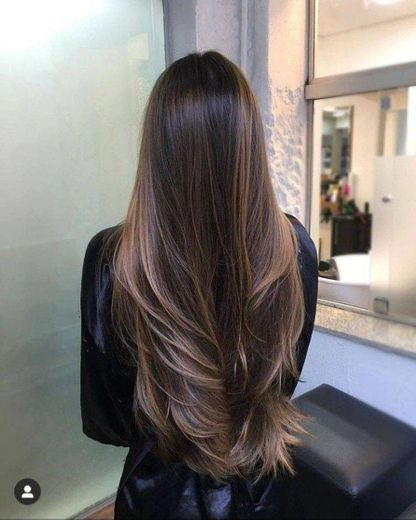 Cabelo liso lindo