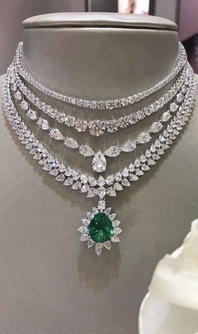 Fashion Emerald necklace