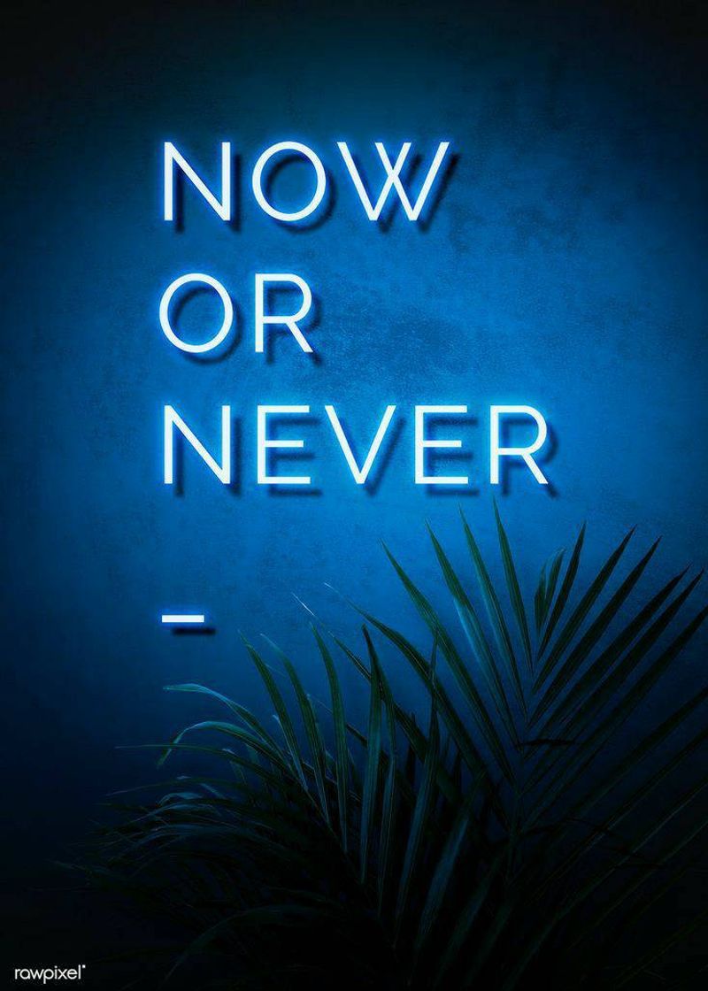 Social Now or never 