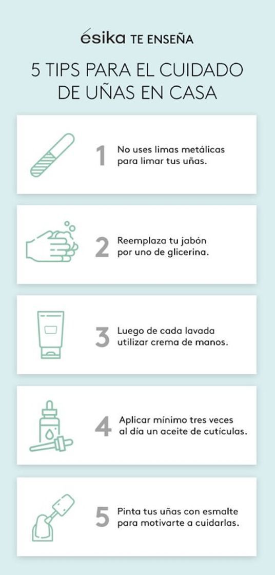 Moda Tips para cuidarte tus uñas 🥰