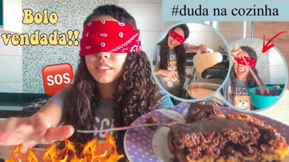 Desafio:bolo de olhos vendados