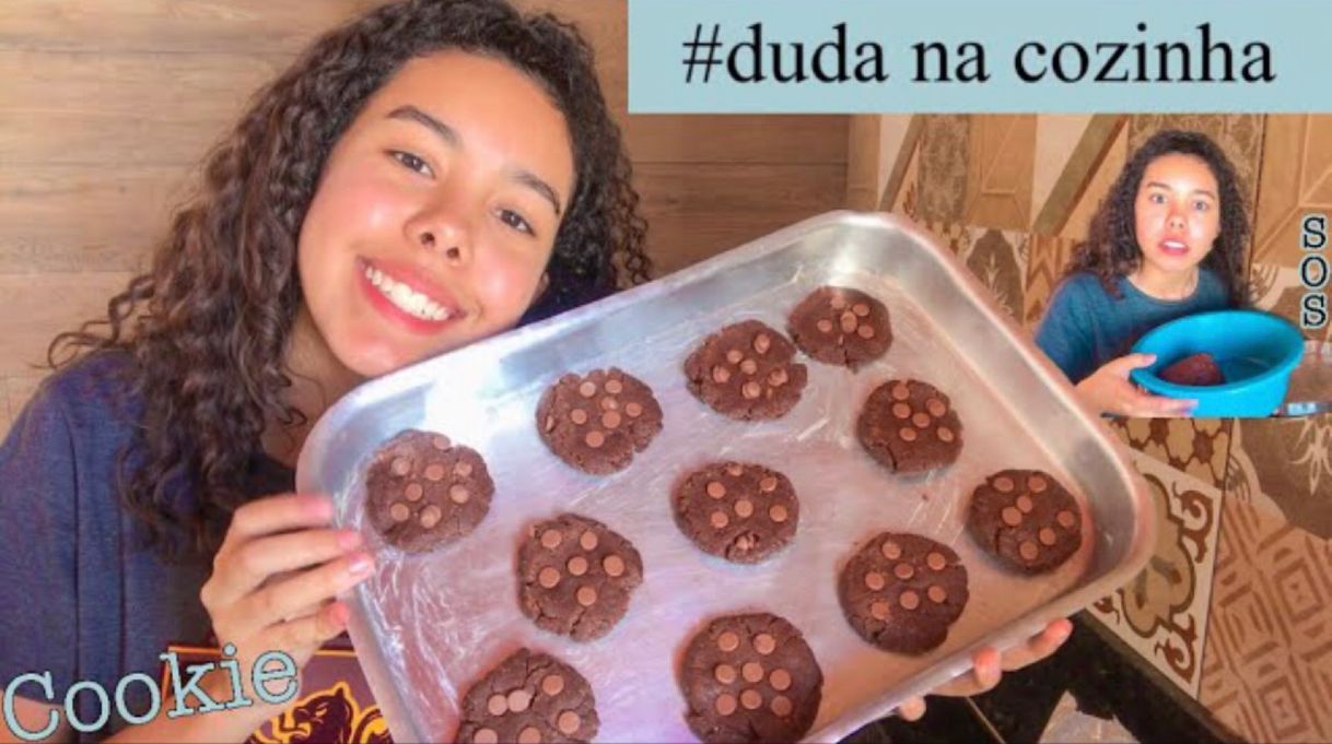 Cookie com massa de bolo|deu tudo...