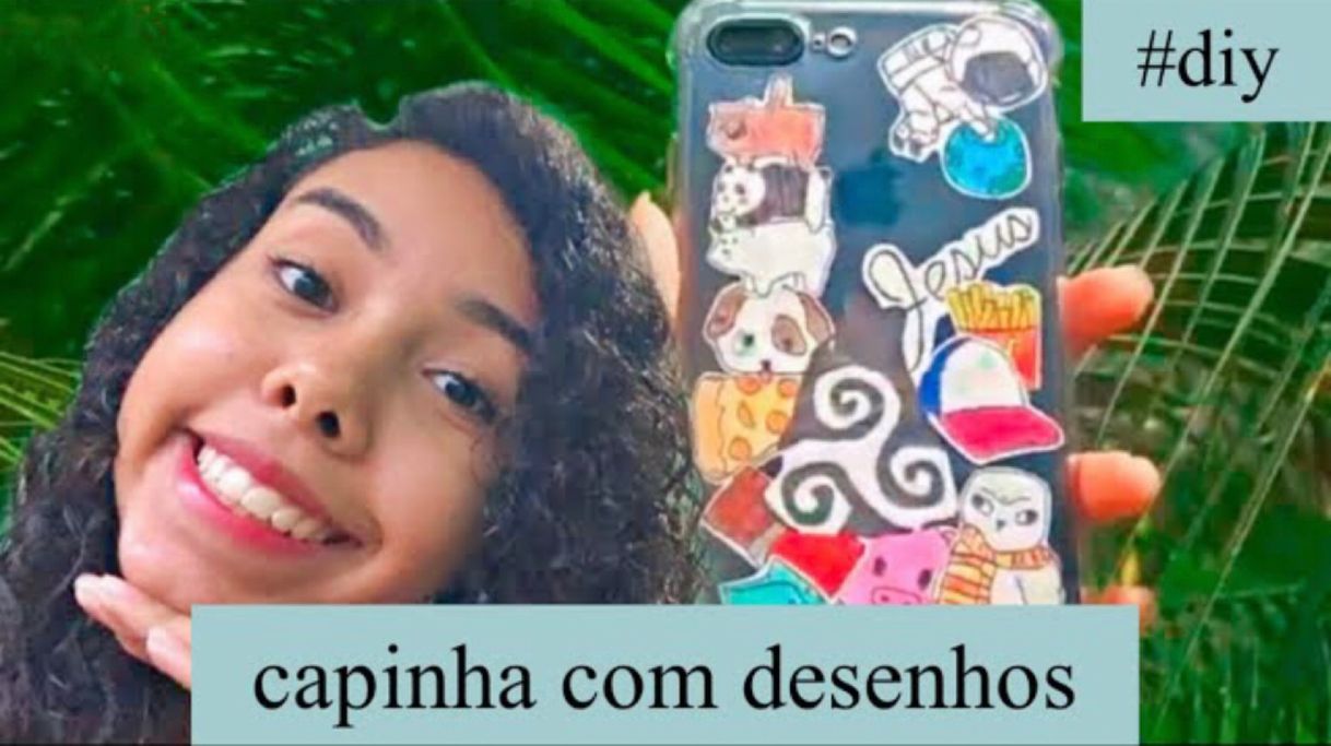 Decorando capinha com desenhos