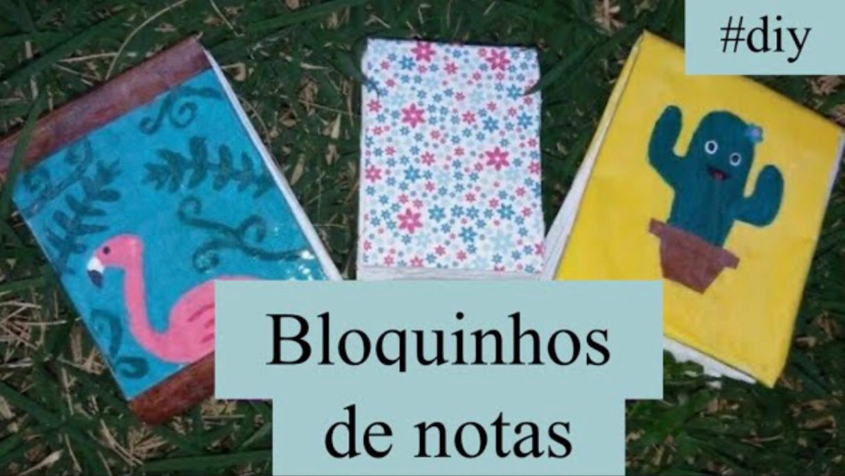 DIY:Bloquinhos de notas