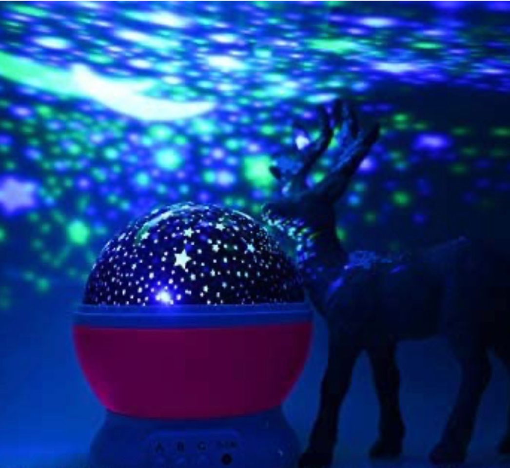 Social Projetor de luz noturna estrelada