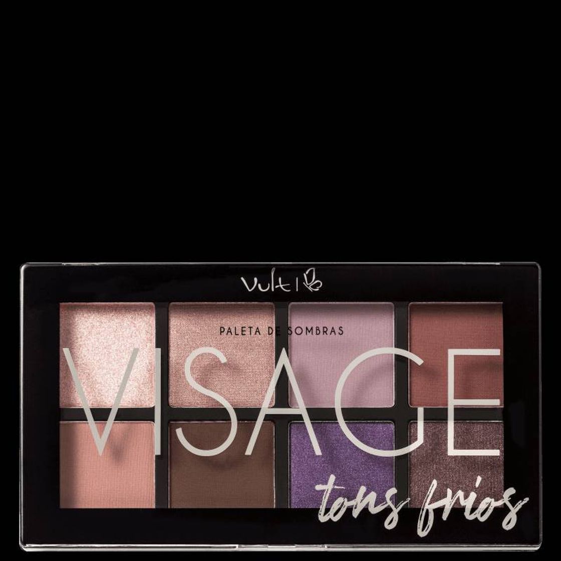 Fashion Vult Visage Tons Frios - Paleta de Sombras 16g