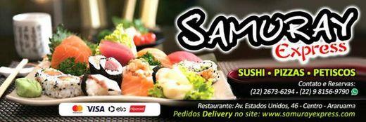 Samuray Express - Sushi Pizzas e Petiscos