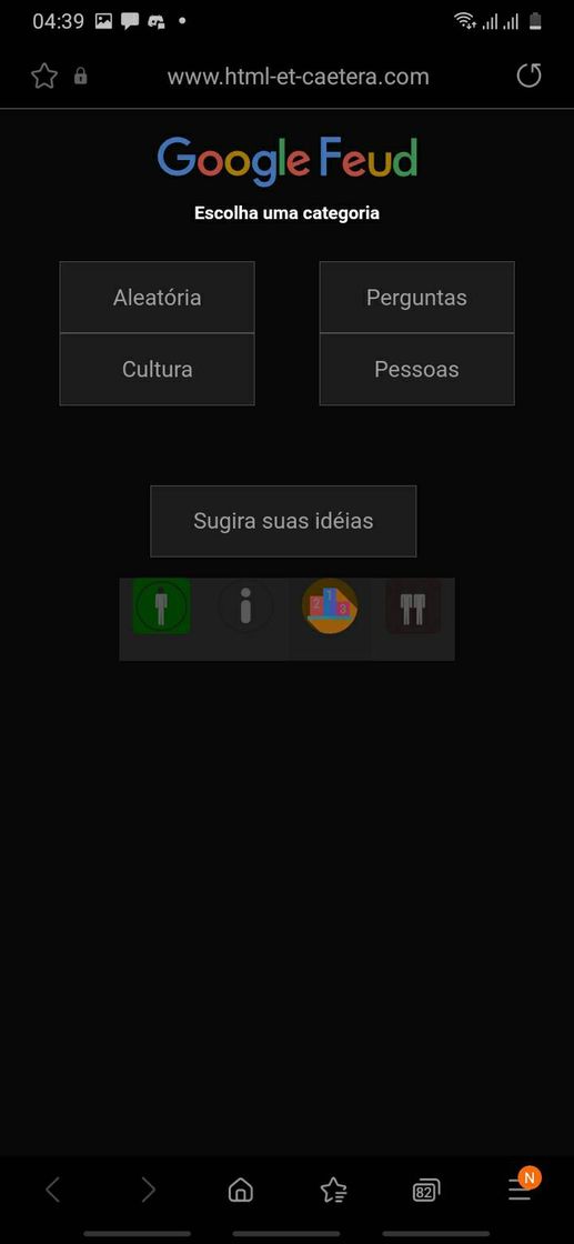 Moda Google Feud-site no Google grátis para te tirar do tédio.