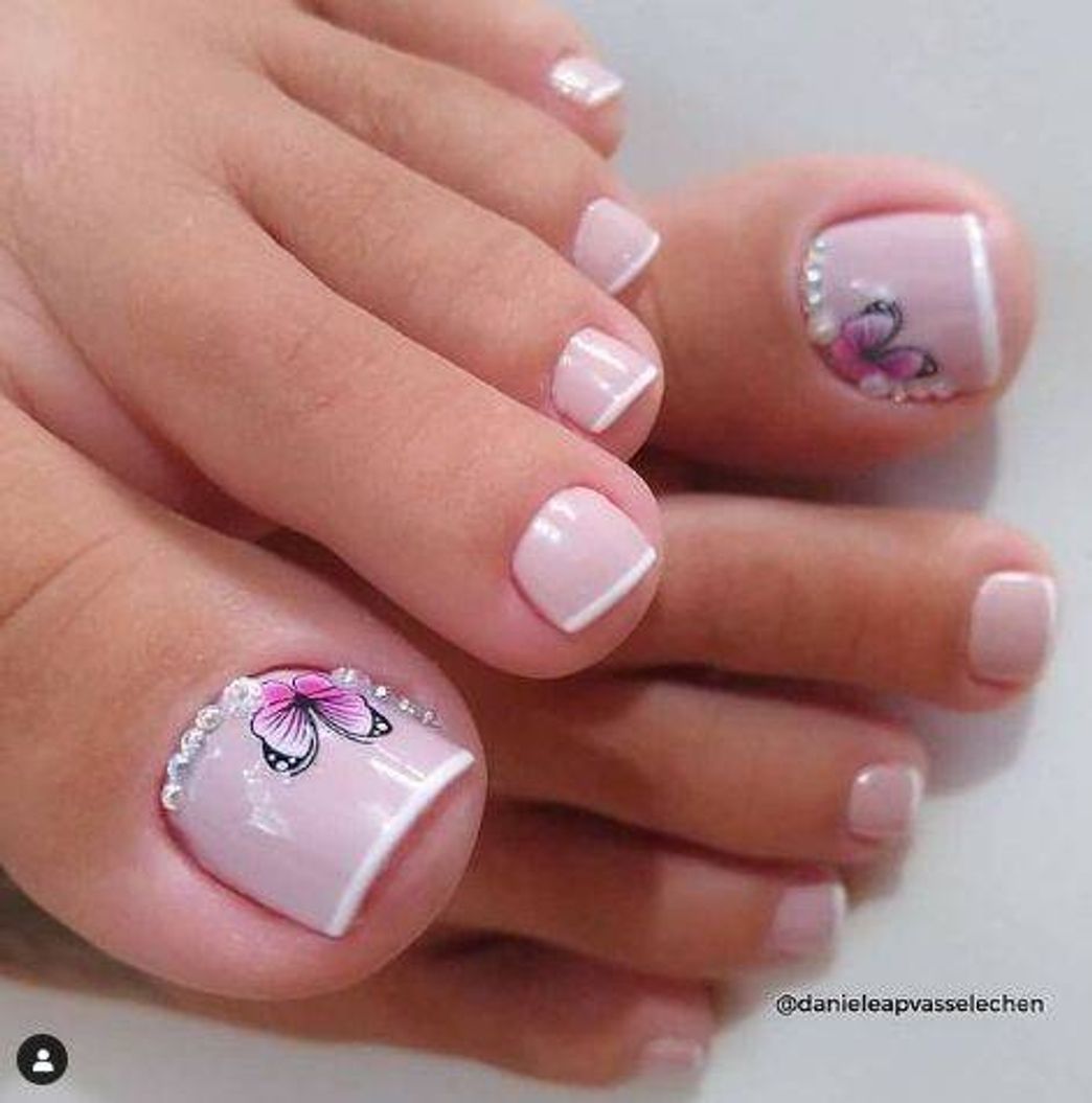 Moda Unhas de pe