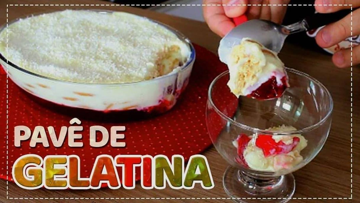 Moda O MELHOR PAVÊ DE GELATINA DO MUNDO / RECEITA ECONÔMICA