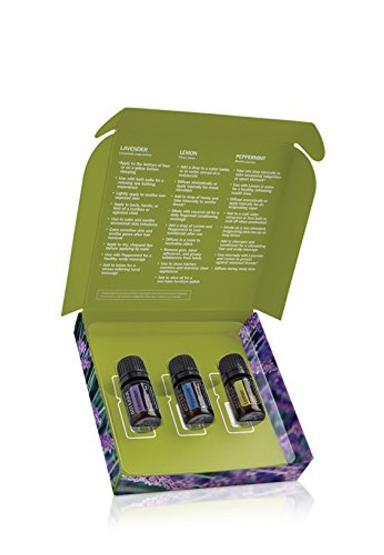 Beauty doTERRA Essential Oils Introductory Kit de 3 aceites.