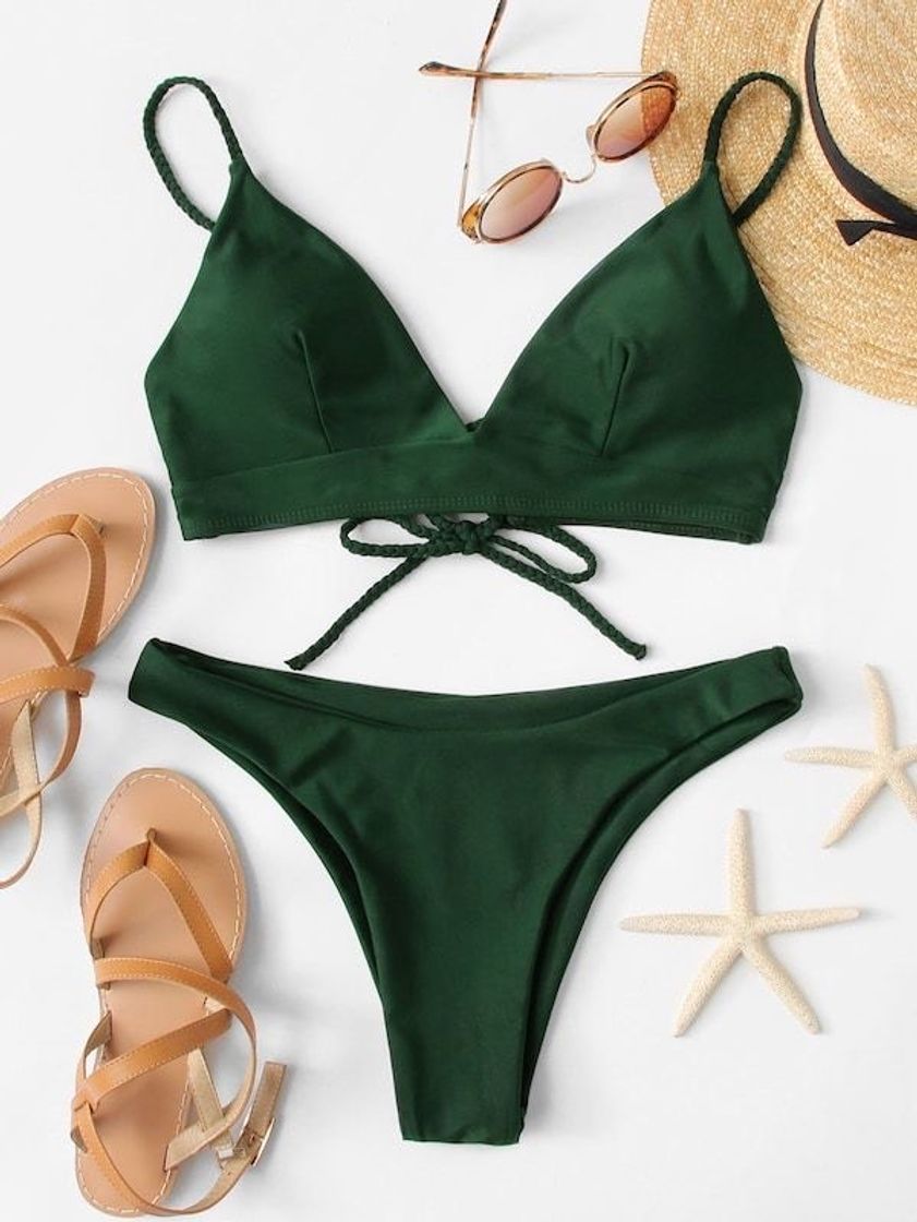 Moda Biquíni verde da SHEIN 💚