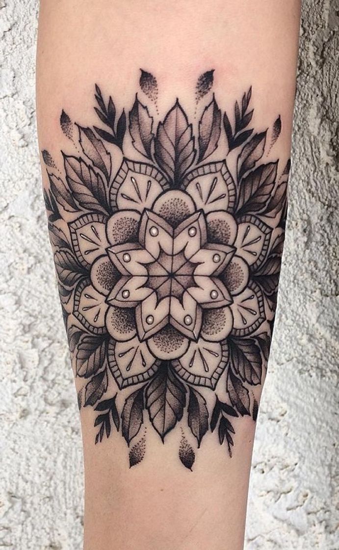 Fashion Tattoo de mandala 