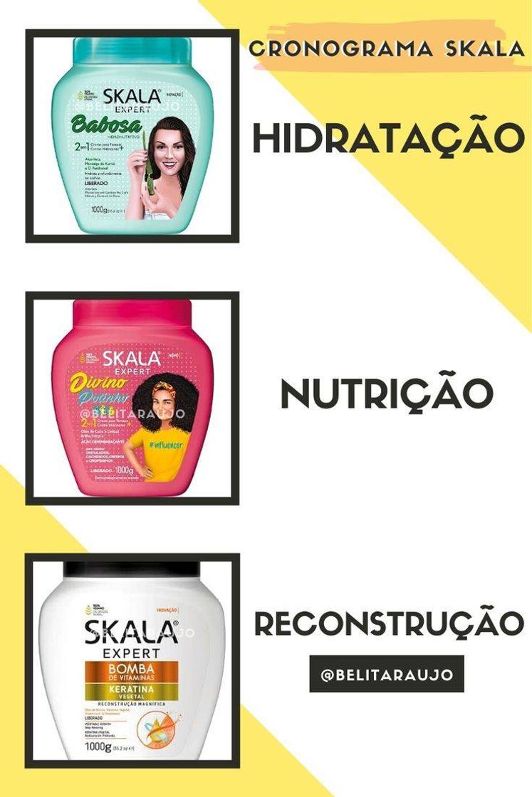 Fashion Cremes para hidratação, nutrição e reconstrução dos cabelos 