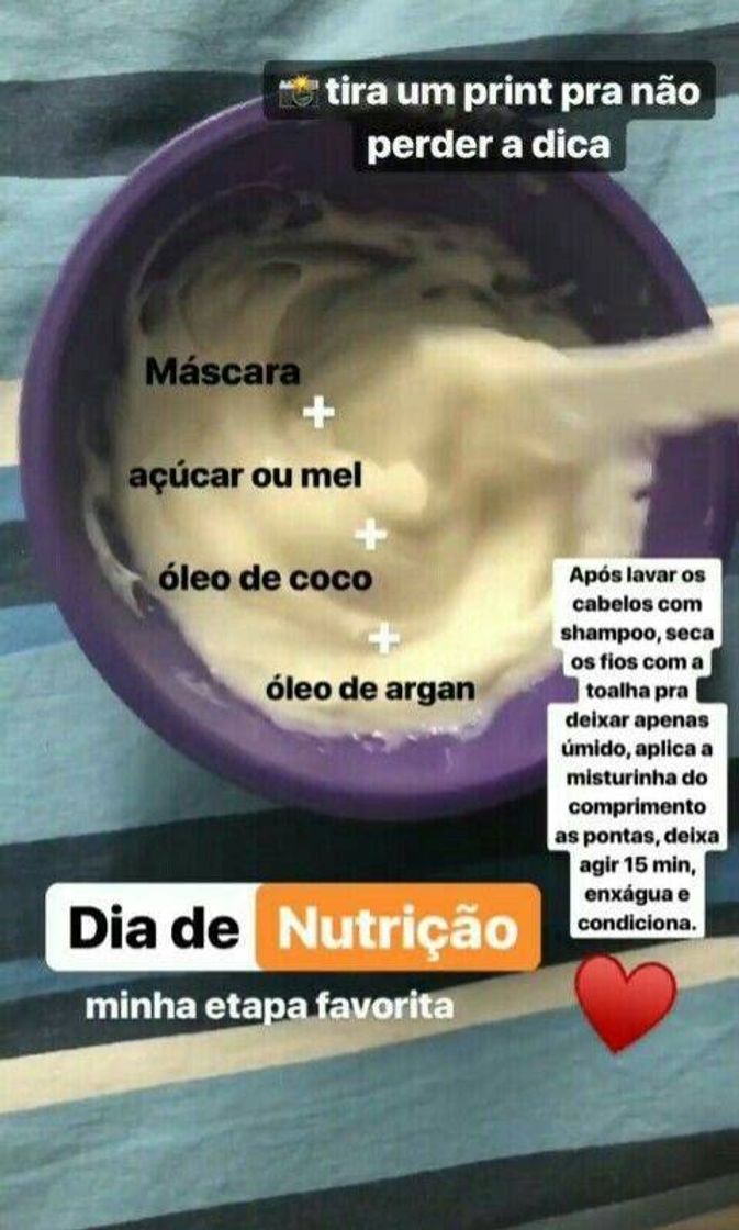 Fashion Nutrição para cabelos ✨