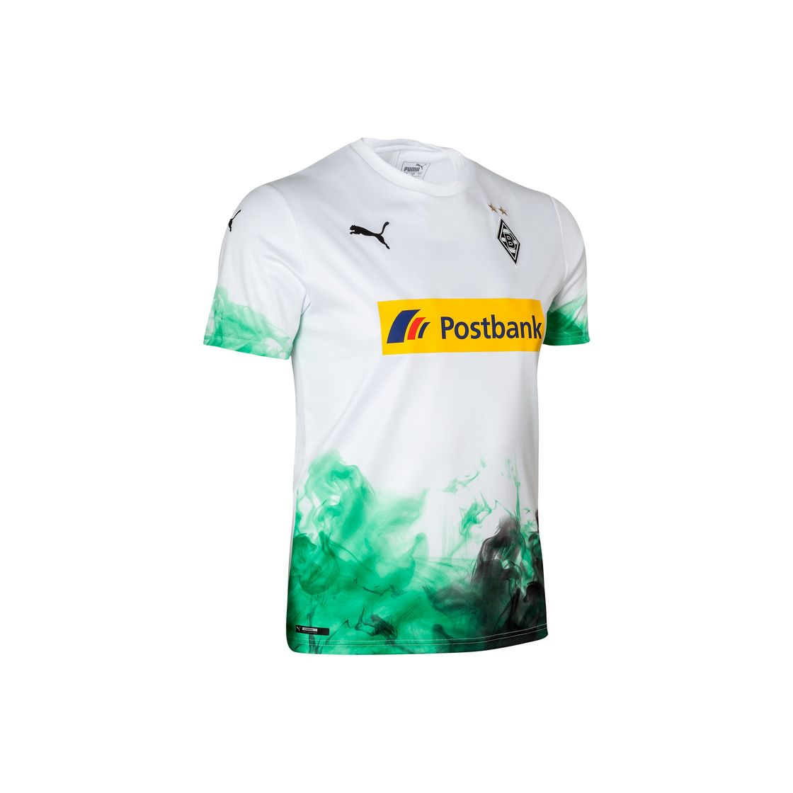 Fashion Camisa Borussia mönchengladbach verde e branca