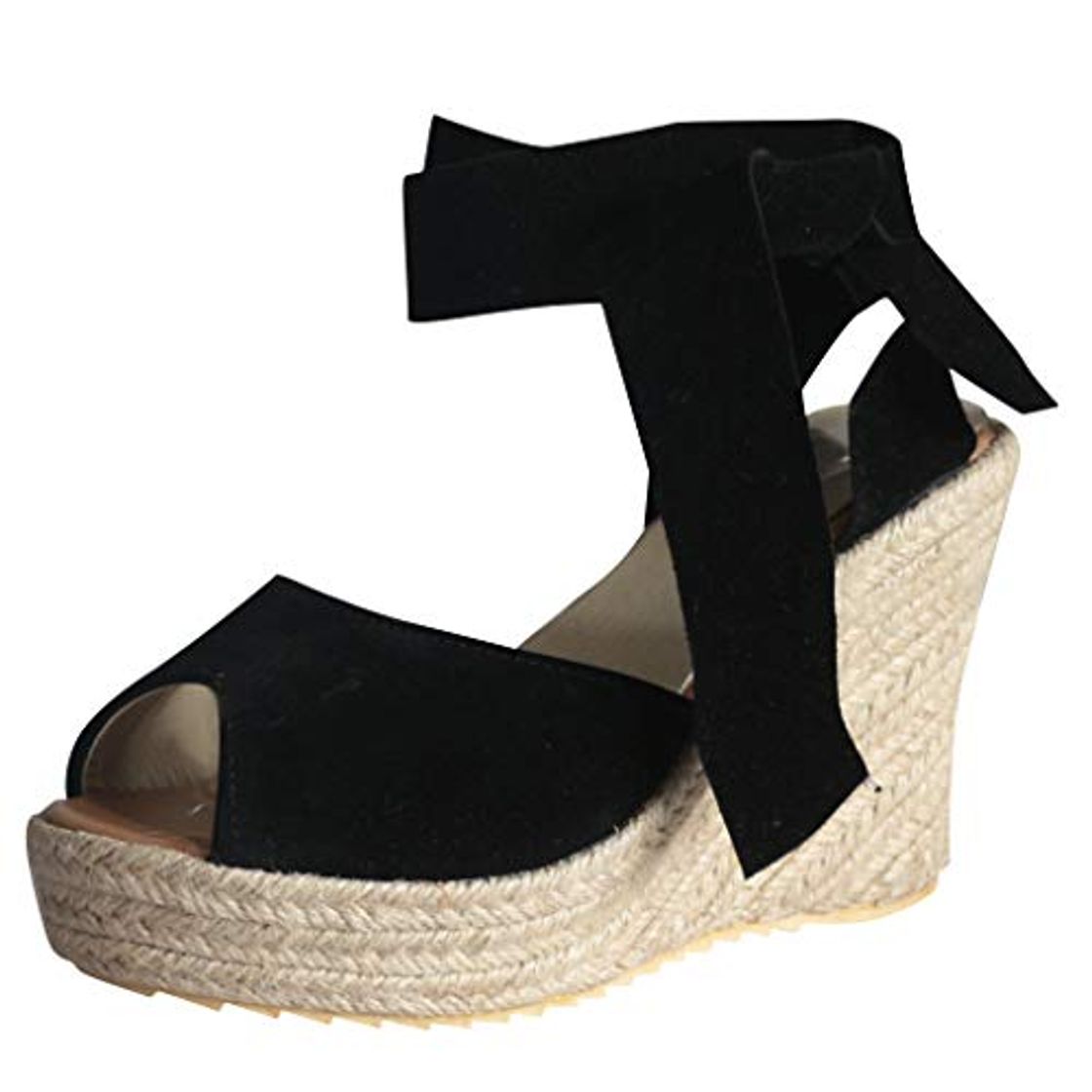 Fashion Sandalias Mujer Verano 2019 Zapatos de Plataforma Mujer Cuña Zapatos de Boca de Pescado Playa Zapatillas Sandalias de Punta Abierta Casual Fiesta Roman Tacones Altos Sandalias vpass