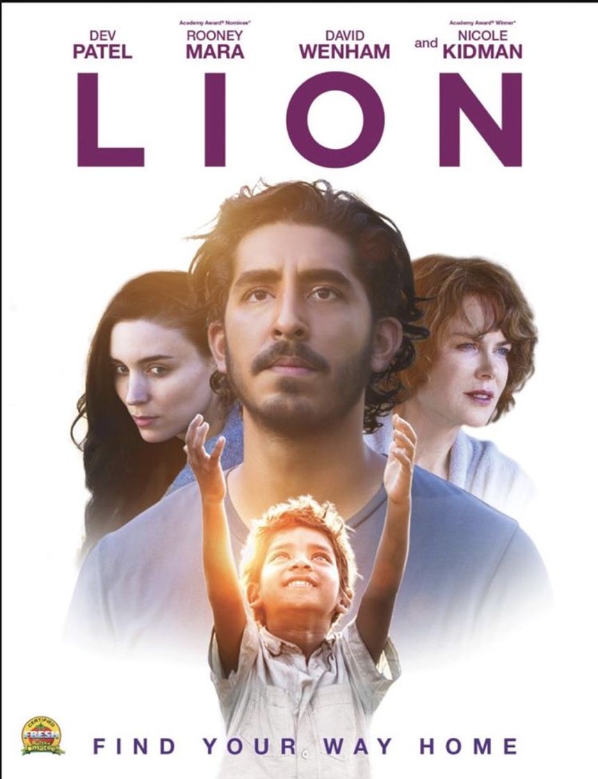 Movie Lion: Uma jornada para casa