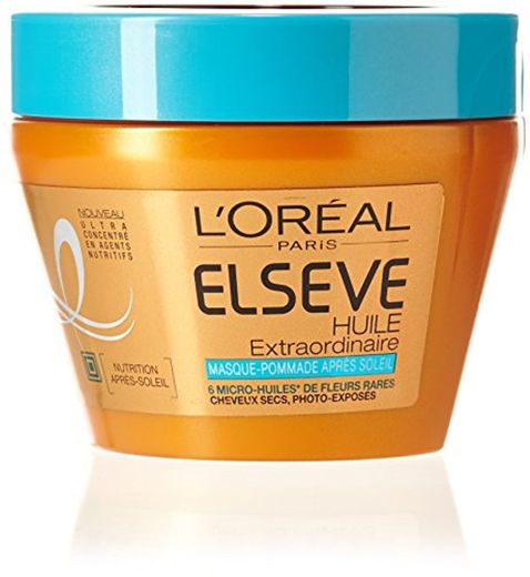 elsève L 'Oréal Paris máscara Pomma de Nutrition sol aceite Extraordinaire 300 ml –  – Juego de 3