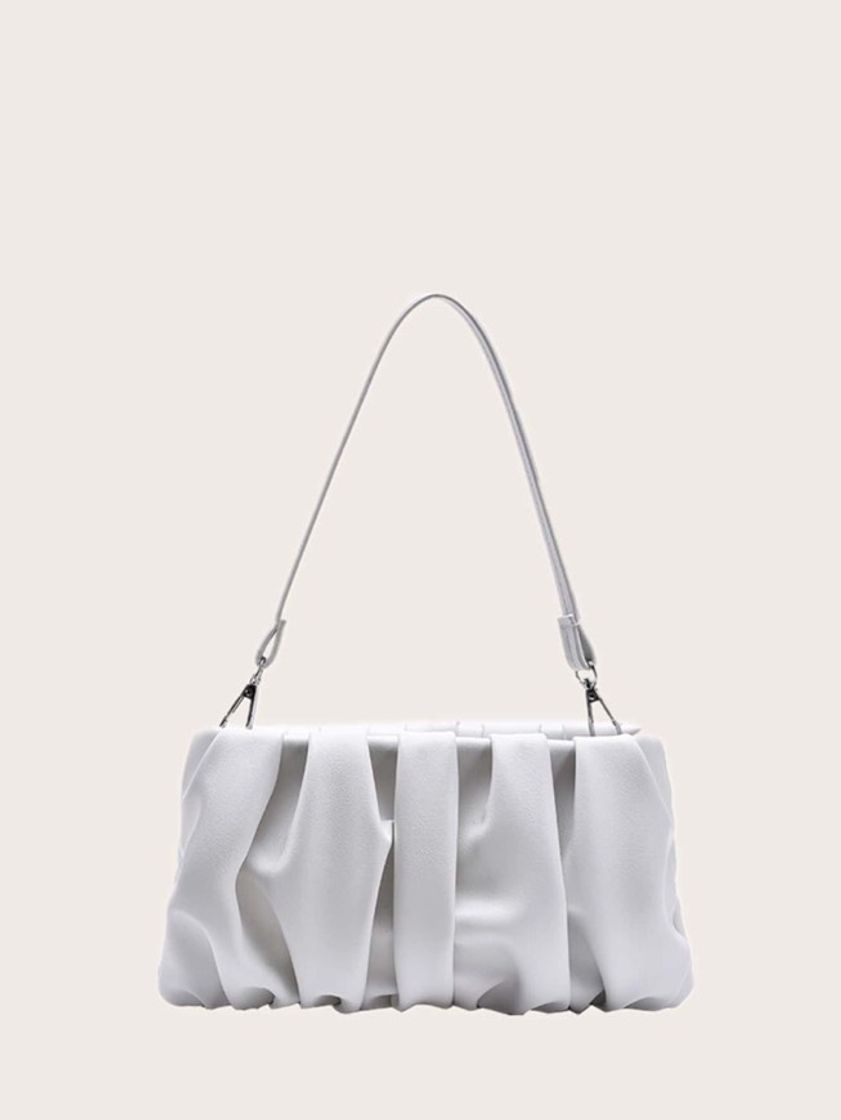 Moda Ruched Baguette Bag