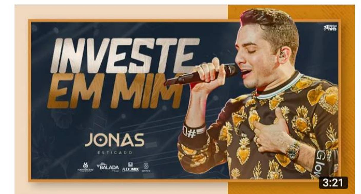 Fashion Jonas Esticado - Investe em mim - YouTube