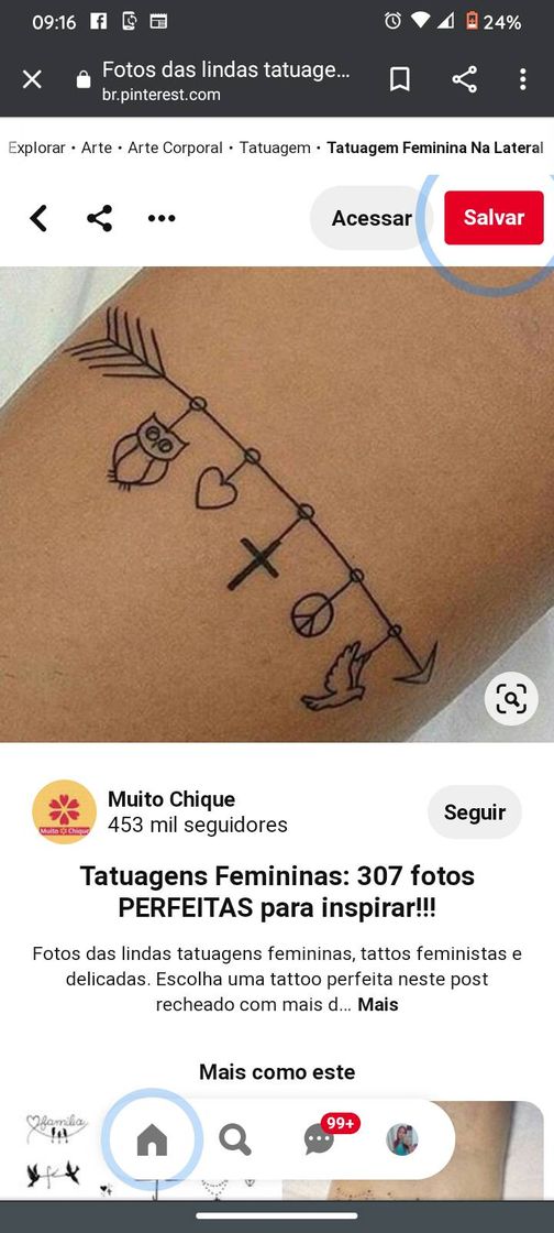 Fashion Tatuagens Femininas 