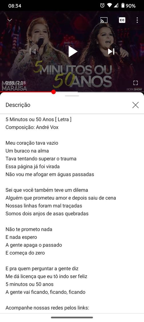 Moda Maiara & Maraisa - 5 Minutos ou 50 Anos