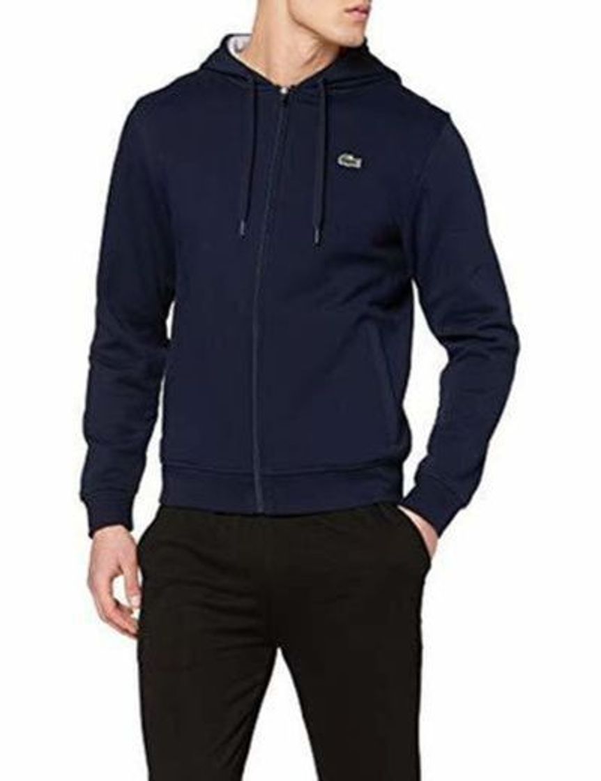 Producto Lacoste Sport SH7609 Sudadera con Capucha, Azul