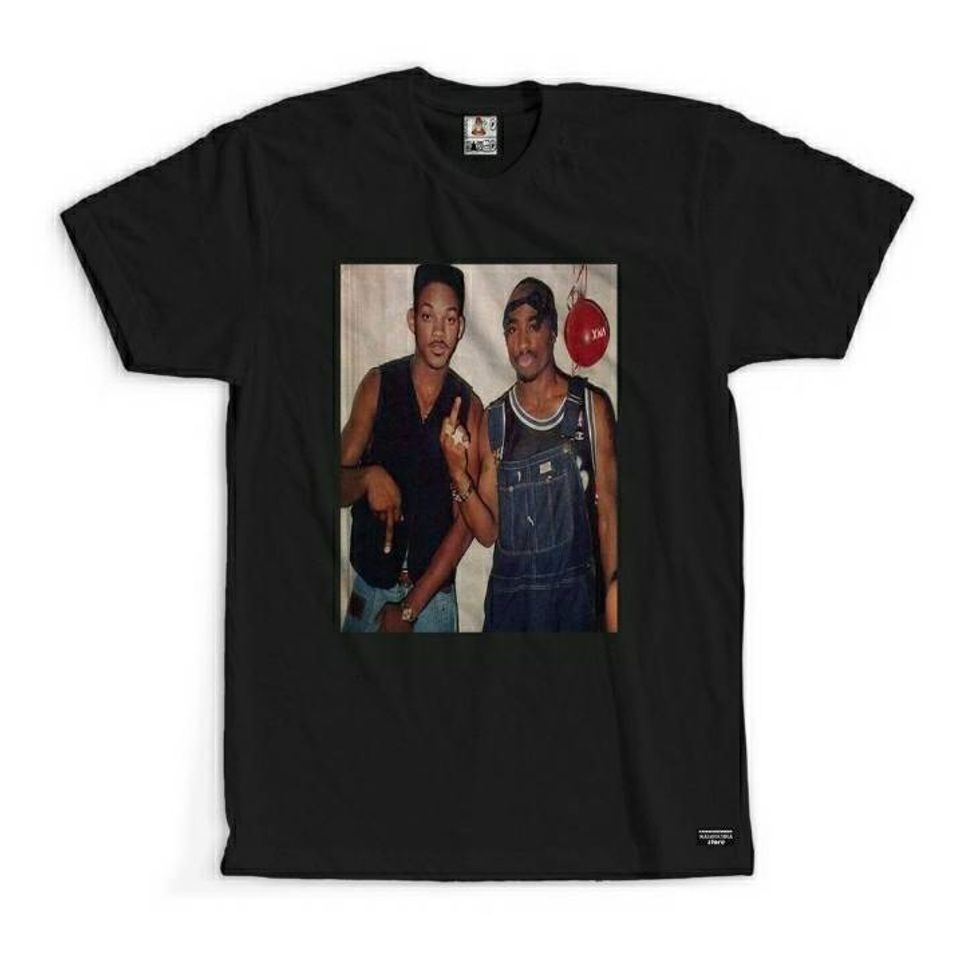 Fashion Camiseta Camisa Tupac Will Smith 2pac Rap Hip Hop Bronx Ny