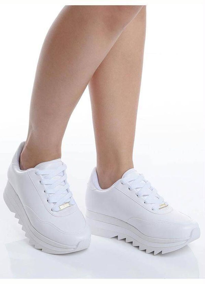 Fashion Tênis👟 Jogging Vizzano Tratorado Branco 🥰