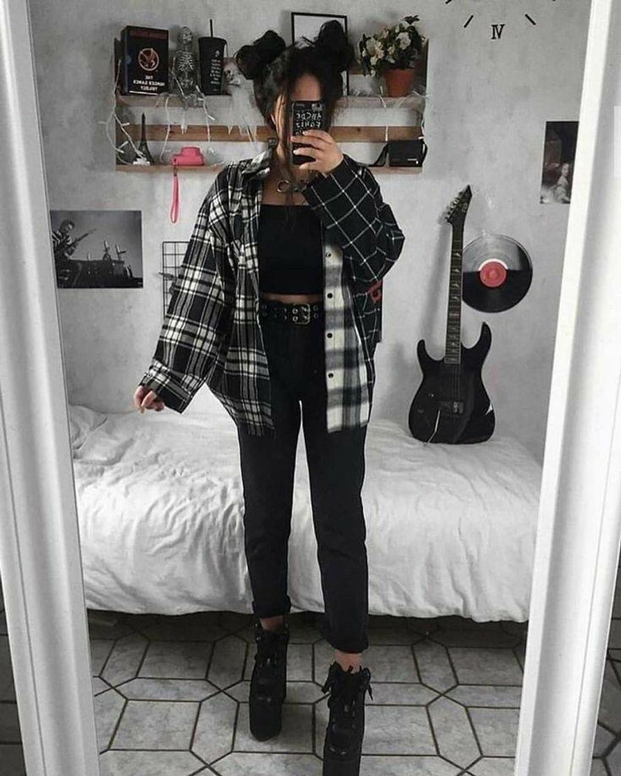 Moda grunge aesthetic 