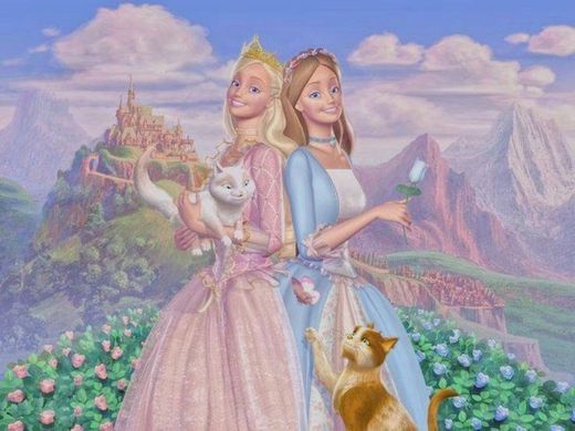 Barbie em a princesa e a Plebéia 💕