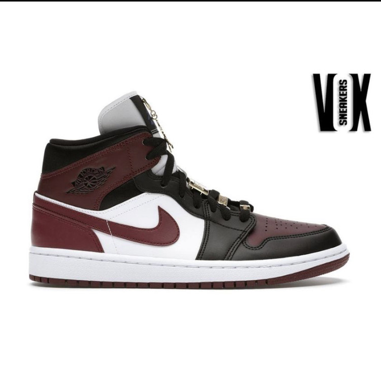 Moda Air Jordan 1 mid Dark beetroot