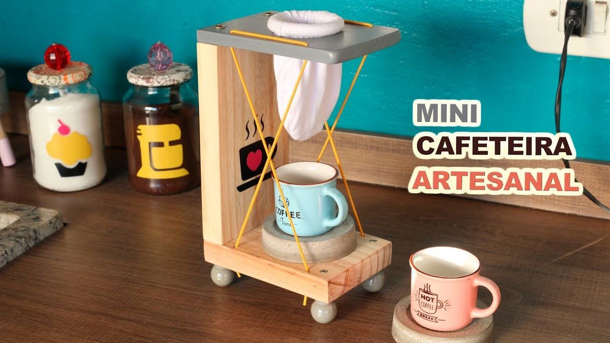 Moda MINI CAFETEIRA ARTESANAL - YouTube