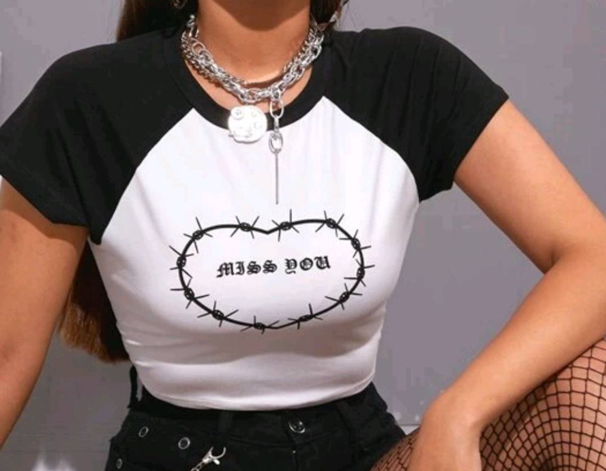 Moda branco carta ocasional camiseta ⛓️