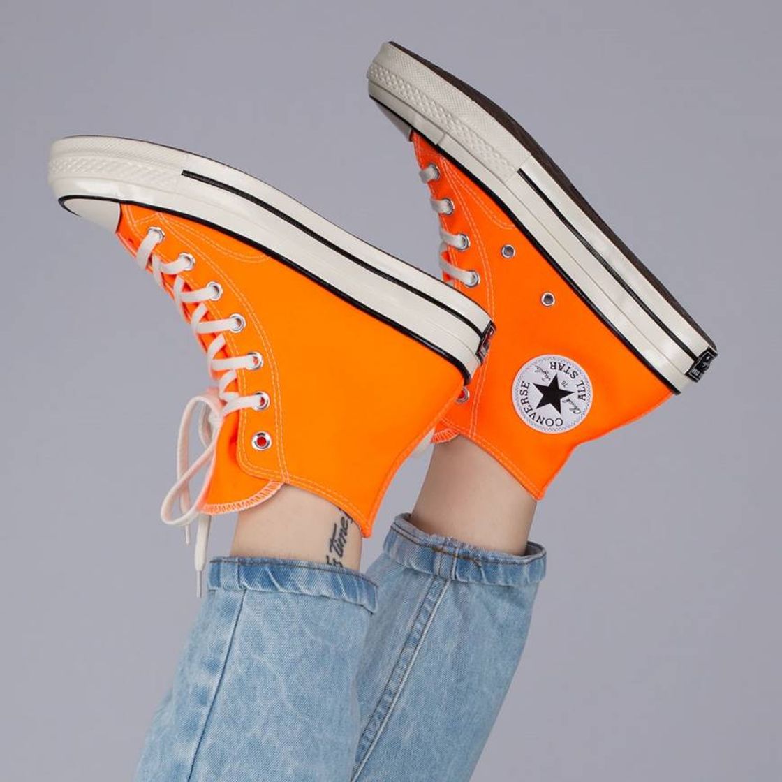 Fashion Tênis Converse Chuck 70 Hi Seasonal Color Total Orange 16770