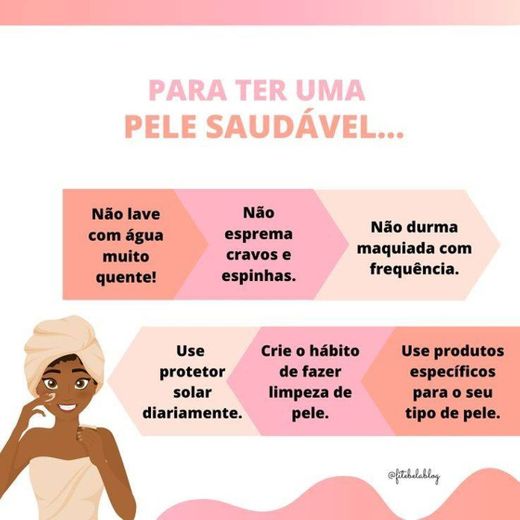 Cuidados básicos e essenciais para ter uma pele saudável !!