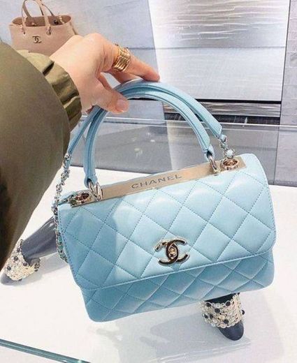 Bolsa Chanel azul💙💙