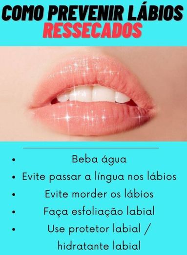 5 dicas para prevenir lábios ressecados