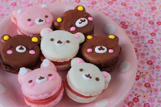 Macarons Kawaii