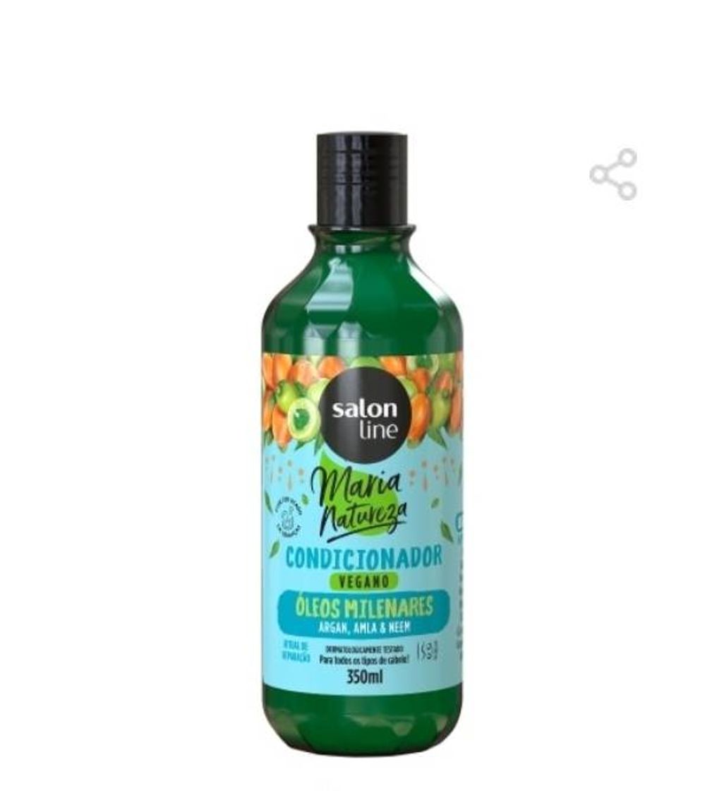 Fashion Condicionador Maria Natureza Óleos Milenares Salon Line 350ml -