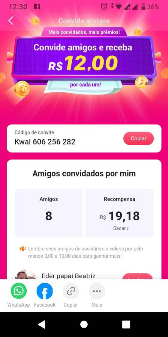 Moda Ganhar dinheiro baixando o Kwai!https://m.kwai.app/s/nduJI3a