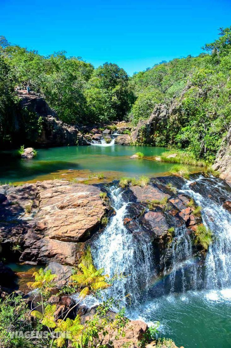 Moda Complexo de cachoeiras na chapa dos veadeiros 📍🏔️