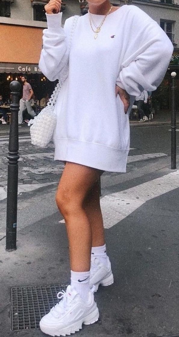 Moda White look 