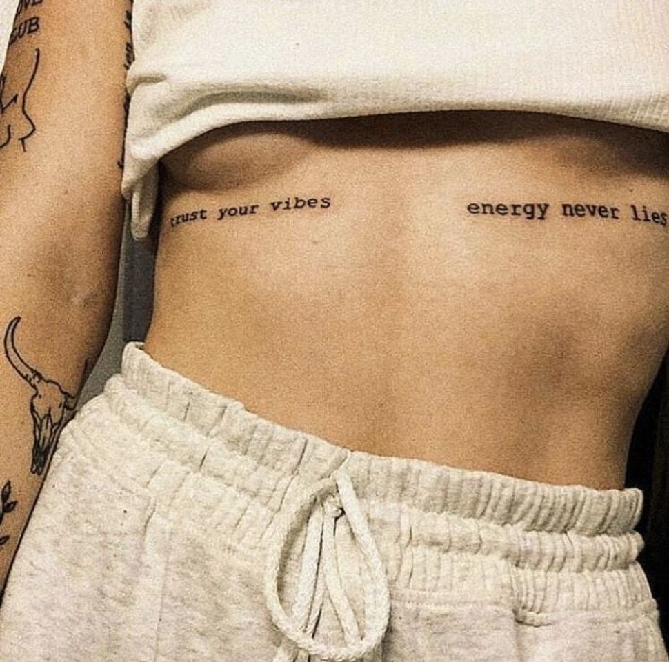 Fashion Frase tattoo