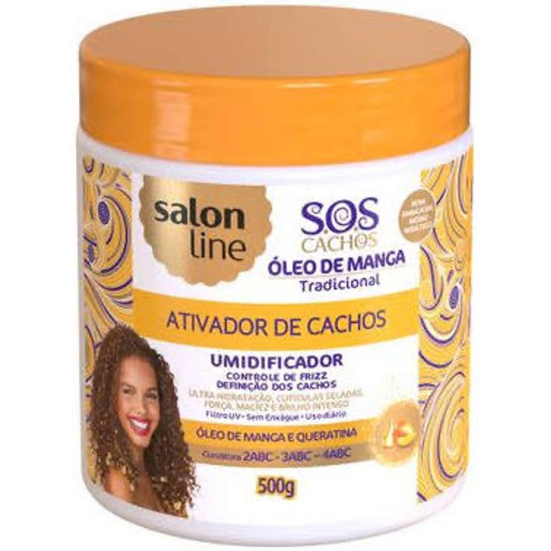 Moda Salon Line - S.O.S Cachos Óleo de manga - ativador de cachos