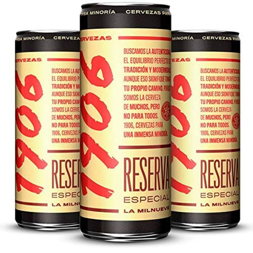 1906 Reserva Especial Cerveza - Paquete de 24 x 330 ml -