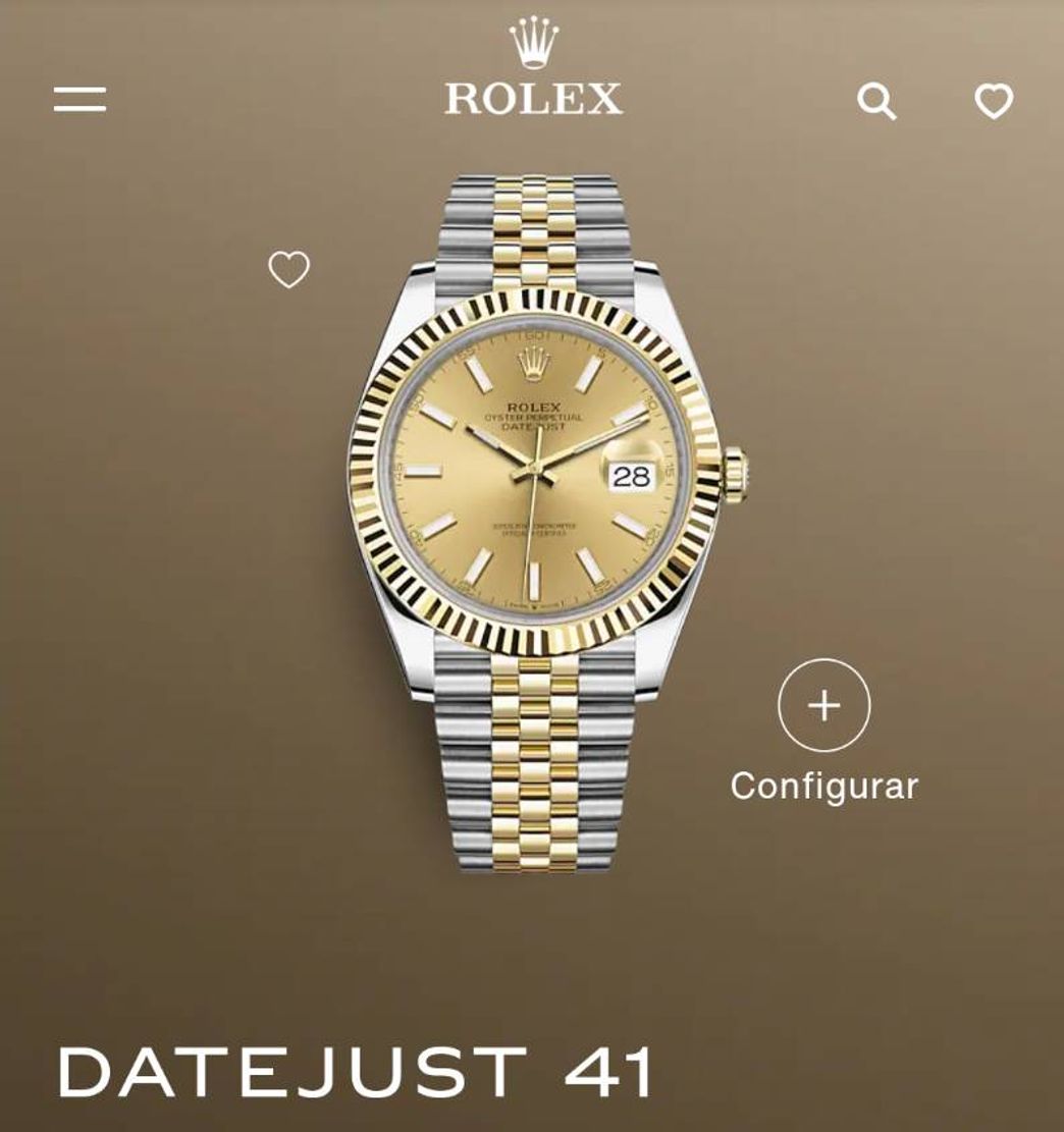 Fashion Rolex Datejust 41mm dual tone